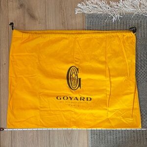 Goyard Vibrant Yellow Storage Bag